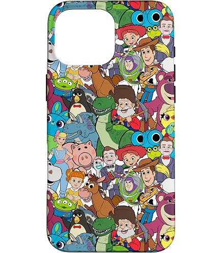 CASSETiFY トイ・ストーリー iphone 16pro用 Amazon.com: Disney and Pixar's Toy Story 4 Characters Retro Print